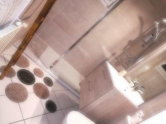 Tapis de salle de bain original pas japonais